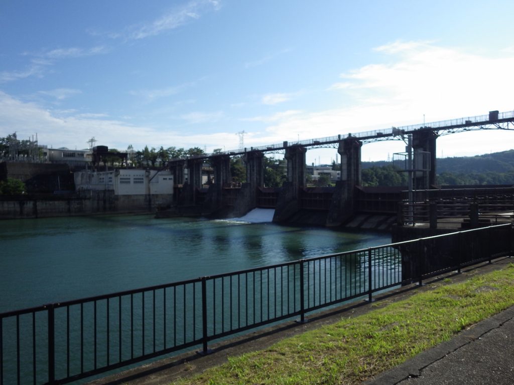 神通川第三ダム 神通川に突き当たりダムが増え始めた 2015BRM912近畿400金沢