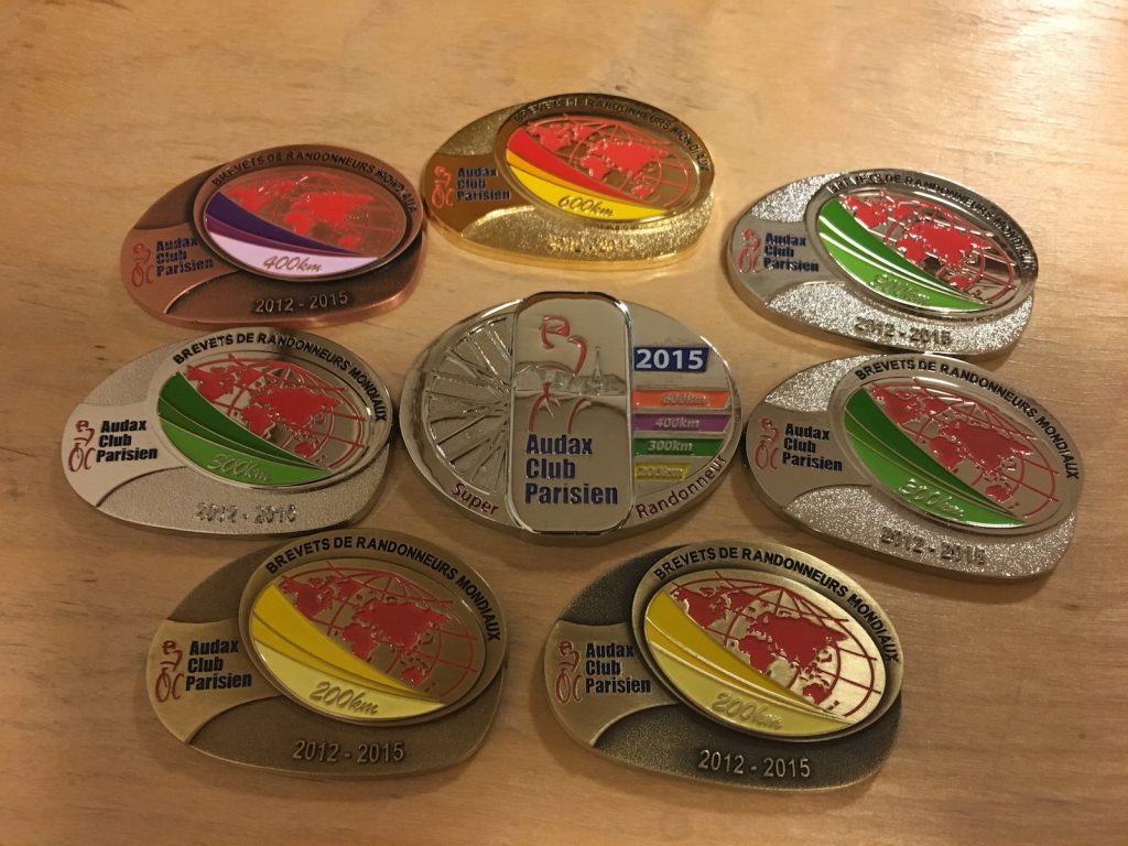 2015年のブルベのメダル
