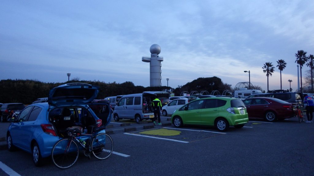 夜明けの袖ケ浦海浜公園